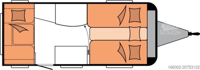 Caravana HOBBY OnTour 460 DL Neufahrzeug Modell 2026
