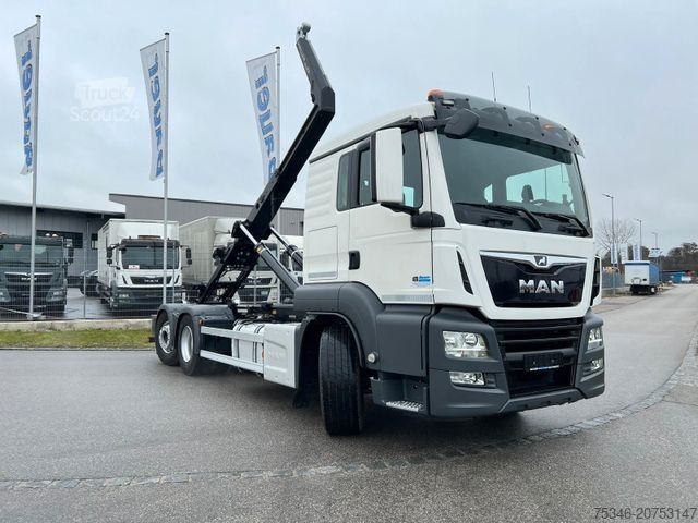 Spezial-LKW MAN 26.470 Abroller 6x2-4/Meiller RS 21.65/Lenkachse