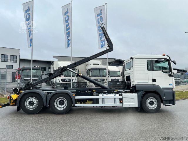 Spezial-LKW MAN 26.470 Abroller 6x2-4/Meiller RS 21.65/Lenkachse