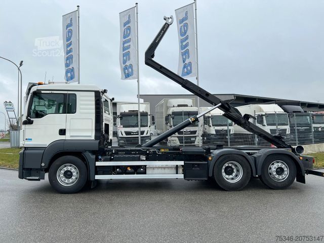 Spezial-LKW MAN 26.470 Abroller 6x2-4/Meiller RS 21.65/Lenkachse