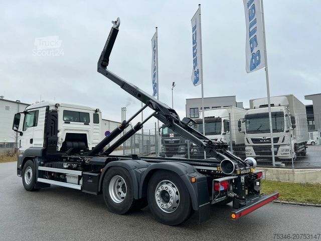 Spezial-LKW MAN 26.470 Abroller 6x2-4/Meiller RS 21.65/Lenkachse