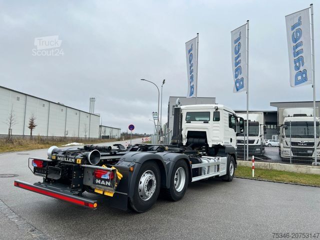 Spezial-LKW MAN 26.470 Abroller 6x2-4/Meiller RS 21.65/Lenkachse