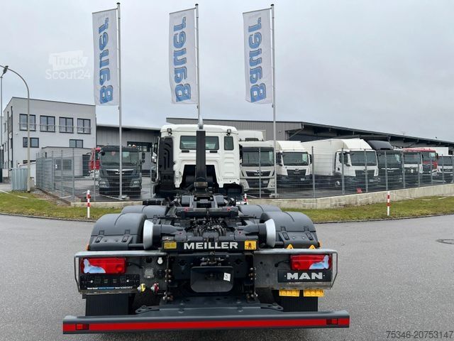 Spezial-LKW MAN 26.470 Abroller 6x2-4/Meiller RS 21.65/Lenkachse