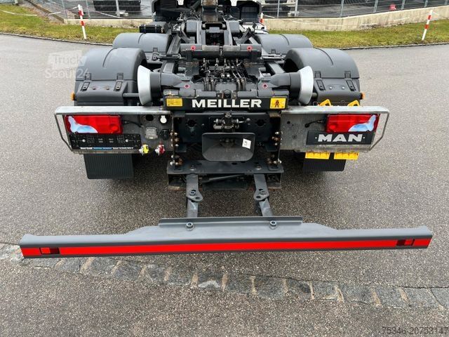 Spezial-LKW MAN 26.470 Abroller 6x2-4/Meiller RS 21.65/Lenkachse