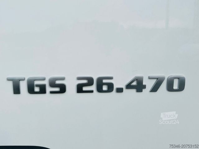 Abrollkipper MAN 26.470 Abroller 6x2-4/Meiller RS 21.65/Lenkachse