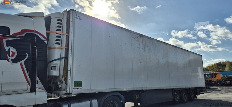 Auflieger Schmitz SKO 24 Stirnwandschaden, voll fahrbereit Schmitz Kühlaggregat