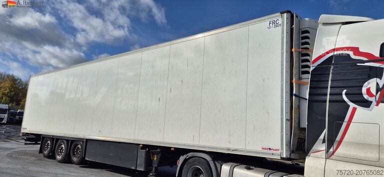 Auflieger Schmitz SKO 24 Stirnwandschaden, voll fahrbereit Schmitz Kühlaggregat