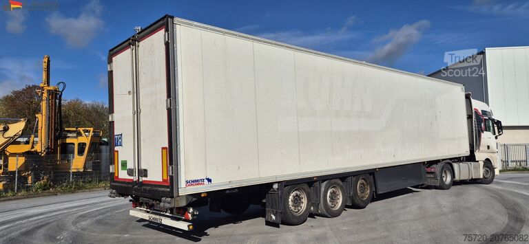 Auflieger Schmitz SKO 24 Stirnwandschaden, voll fahrbereit Schmitz Kühlaggregat