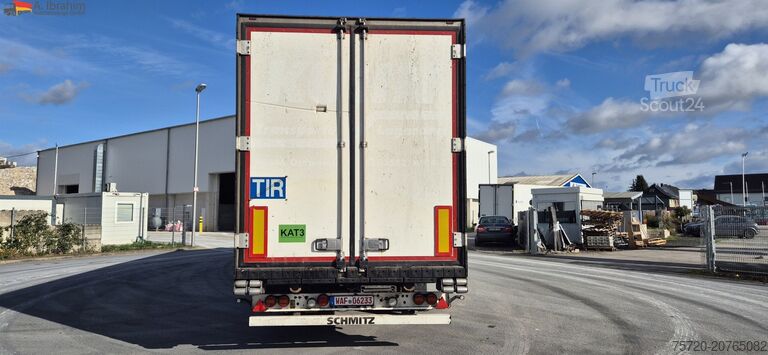Auflieger Schmitz SKO 24 Stirnwandschaden, voll fahrbereit Schmitz Kühlaggregat