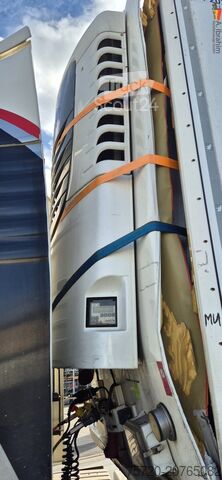 Auflieger Schmitz SKO 24 Stirnwandschaden, voll fahrbereit Schmitz Kühlaggregat