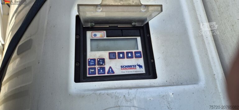 Auflieger Schmitz SKO 24 Stirnwandschaden, voll fahrbereit Schmitz Kühlaggregat
