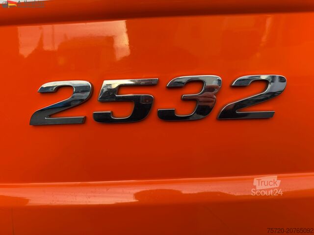 Autocarro con pianale e telone Mercedes-Benz Actros 2532L 6x2 | Lift-Lenkachse | 3 Pedals