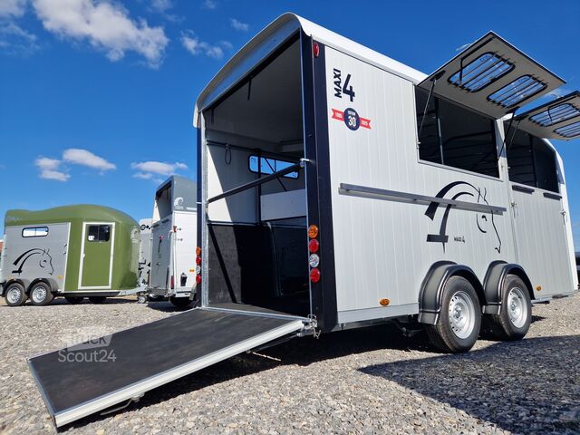 Remorque de transport de chevaux Cheval Liberté Maxi 4 Vollausstattung bis 4 Pferde Neu