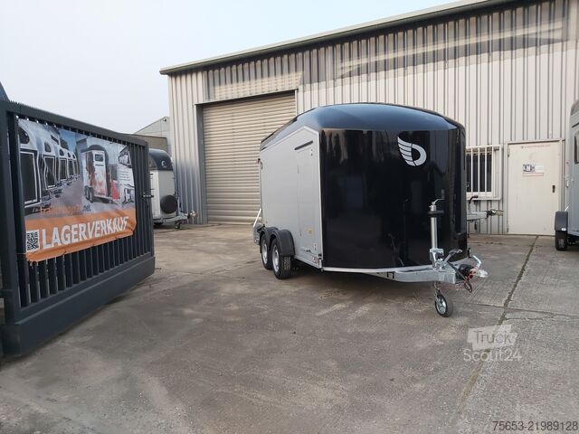 Bagażnik Cheval Liberté C700 Alukoffer Seitentür Rampe 375x180 anhängen