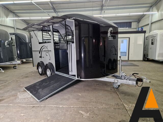 Reboque para cavalos Cheval Liberté Maxi 4 Neu Frontexit Saddleroom Pullman