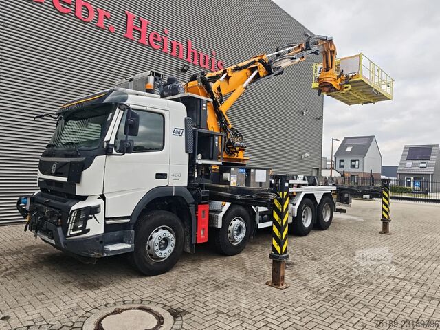  Volvo FMX 460 8x4 AMV 11 SWL 1000 QR Tunnelplatform