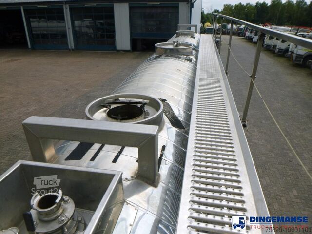 Tank MAISONNEUVE CITERNE citerne inox 22.4m3 / 1 comp