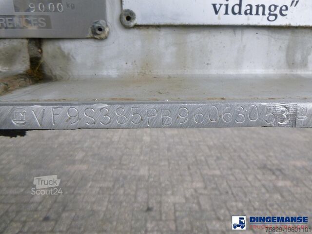 Tank MAISONNEUVE CITERNE citerne inox 22.4m3 / 1 comp