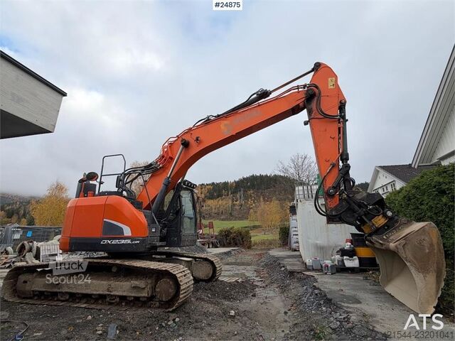 Гусеничный экскаватор Doosan DX235LCR-5 – тилтротатор, 2 ковша Doosan DX235LCR-5 Crawler Excavator – Tiltrotator, 2 Buck
