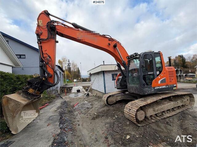 Гусеничный экскаватор Doosan DX235LCR-5 – тилтротатор, 2 ковша Doosan DX235LCR-5 Crawler Excavator – Tiltrotator, 2 Buck