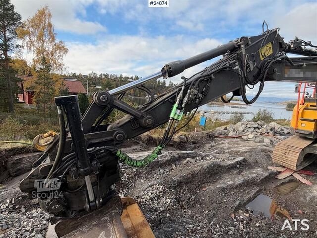 Volvo ECR145EL tela-alustainen kaivinkone – 3 kauhaa, kallistuva rototiltti Volvo ECR145EL Crawler Excavator – 3 Buckets, Tiltrotato