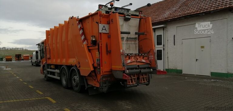 çöp kamyonu Mercedes-Benz Econic 2635 L ENA 6x2-4 / Zöller Medium
