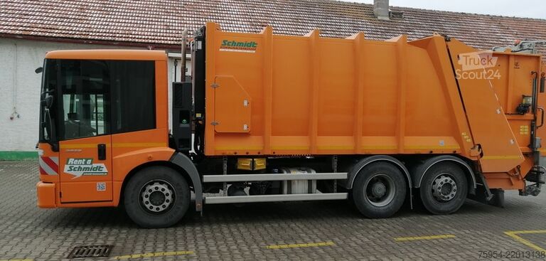 çöp kamyonu Mercedes-Benz Econic 2635 L ENA 6x2-4 / Zöller Medium