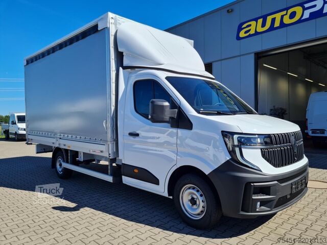 Furgone centinato Renault Master 35 Pritsche Schiebe Plane AHK Luftfederung