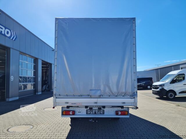 Furgone centinato Renault Master 35 Pritsche Schiebe Plane AHK Luftfederung