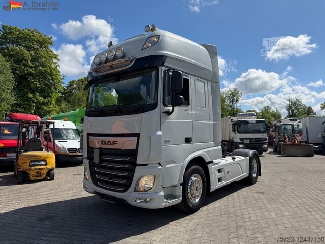 Standarta vilcējs Daf XF450 FT Retarder, Standklima 4x2 Kipphydraulik Alufelgen