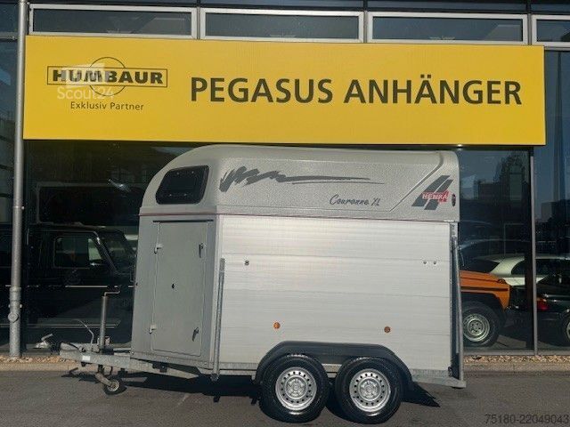 Hästtransportsläp HENRA Couronne XL 2 Pferdeanhänger ALU 2,7t. SK