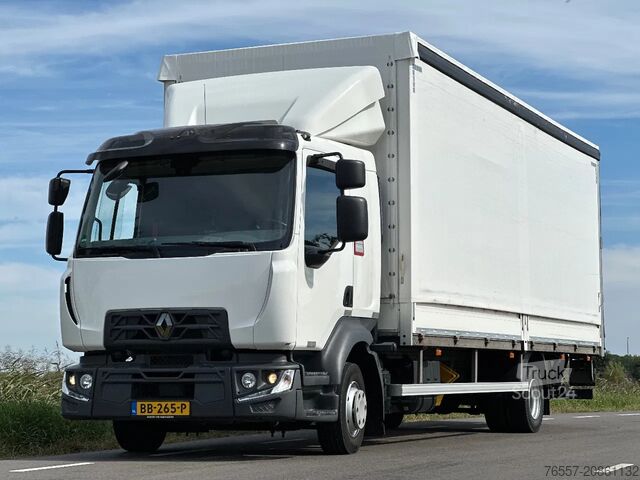 Sliding tarpaulin Renault D240.12. EURO6. 11-2021.