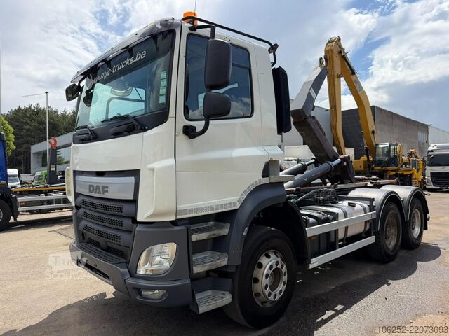 Hakenarmsystem DAF CF 460 6x4 FAT HOOKLIFT - WB 3m35 - STEEL SPRIN...