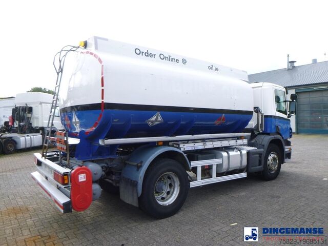 Tanker Scania P 230 DB 4x2 RHD fuel tank 12.4 m3 / 4 comp