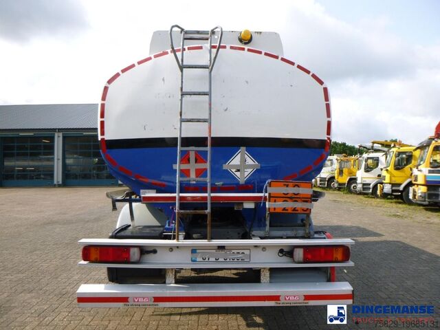 Tanker Scania P 230 DB 4x2 RHD fuel tank 12.4 m3 / 4 comp