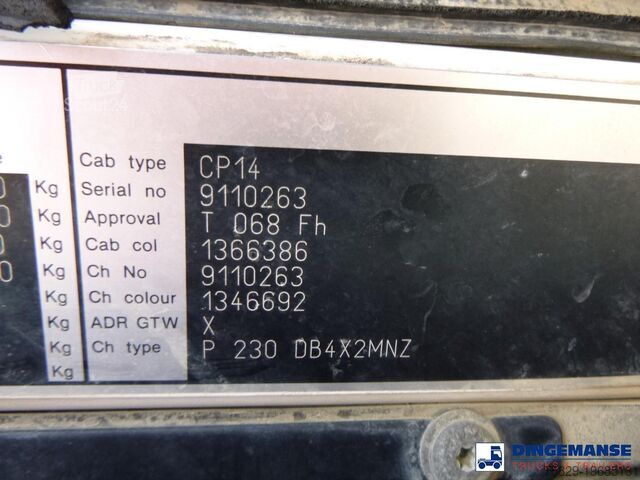 Cisterna Scania P 230 DB 4x2 RHD fuel tank 12.4 m3 / 4 comp