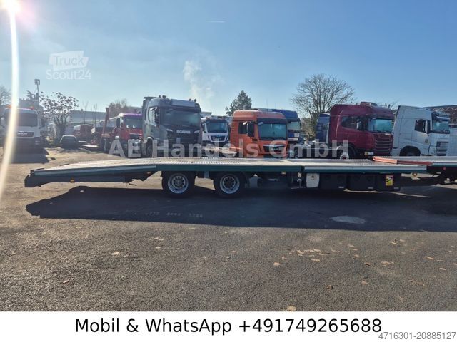 Remorcă transport auto Mersch FM 160 TDL-A Tiefgekoppelt *Heckausschub