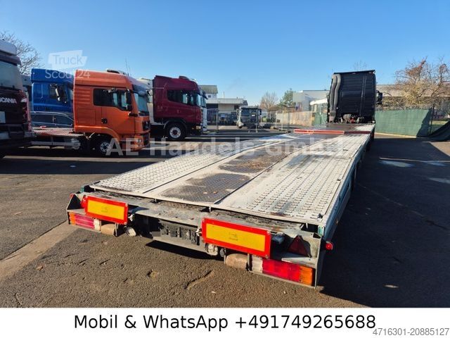 Remorcă transport auto Mersch FM 160 TDL-A Tiefgekoppelt *Heckausschub