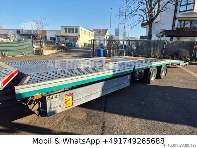 Remorcă transport auto Mersch FM 160 TDL-A Tiefgekoppelt *Heckausschub
