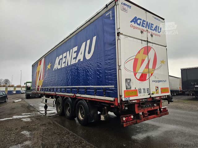 2010 LECITRAILER 3E20BD4309 3-ASSIGE CURTAINSIDER | BPW SCHIJF | MET ALUMINIUM ZIJBOORDEN. LECITRAILER 3E20BD4309 3 AXLE CURTAINSIDER | BPW  DISC.| WI...