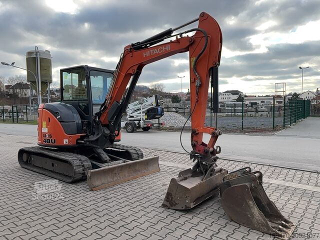 гусеничний екскаватор Hitachi ZX48U-5A CLR with 3 excavator buckets