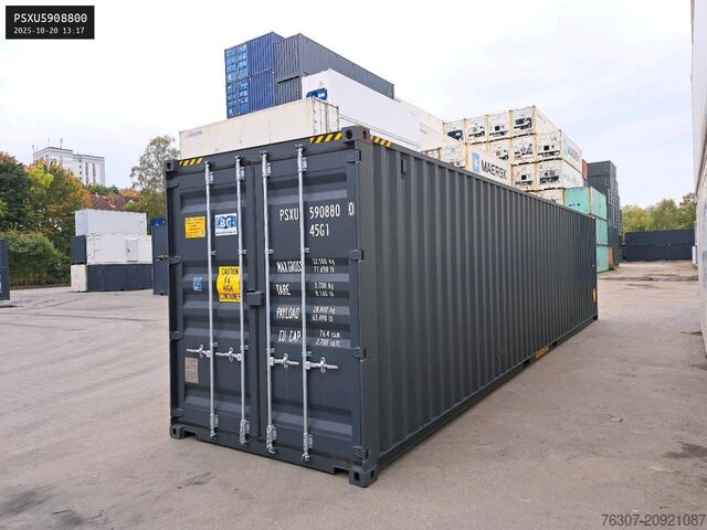 Jūras konteiners  40 Fuß HC ONE WAY 2025 RAL 7016