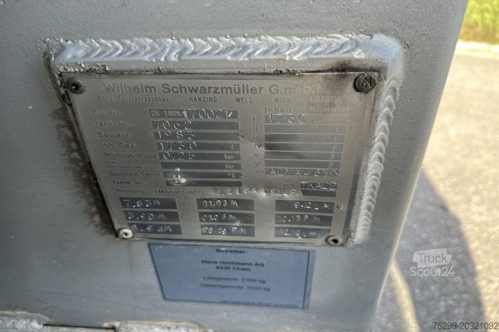 Cysterna samochodowa Renault Maxity 130.35 Tankaufbau 4x2 / Swiss-Vehicle