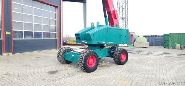 Plataforma de trabajo HAULOTTE AICHI SP 18A / Arbeitsbühne H 20 m