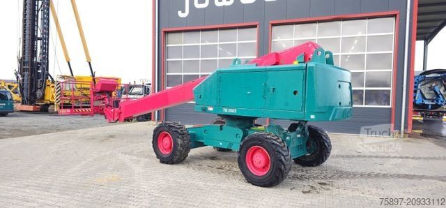 Plataforma de trabajo HAULOTTE AICHI SP 18A / Arbeitsbühne H 20 m