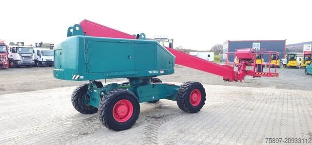 Plataforma de trabajo HAULOTTE AICHI SP 18A / Arbeitsbühne H 20 m