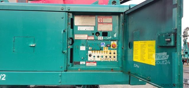 Plataforma de trabajo HAULOTTE AICHI SP 18A / Arbeitsbühne H 20 m