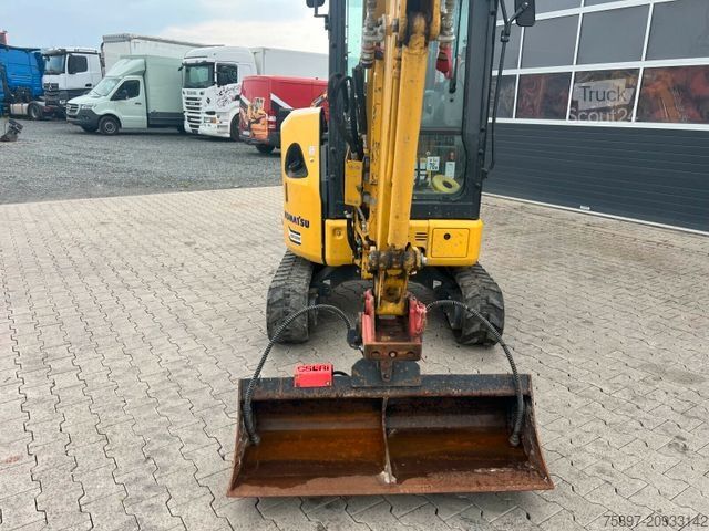 Miniexcavadora KOMATSU PC 24 MR-5 / 20 Stunden Neuwertig