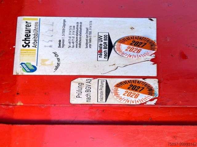 Plataforma de trabajo HAULOTTE PB S151-16 E / 15,3 Meter / Akku / UVV