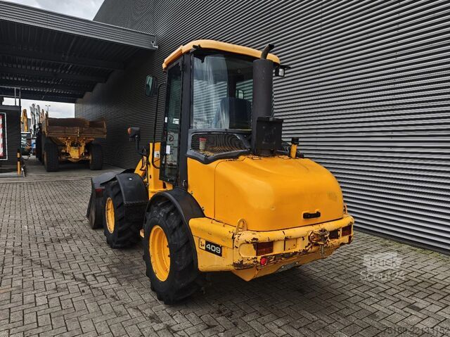 Lader JCB 409 Bucket + Forks!